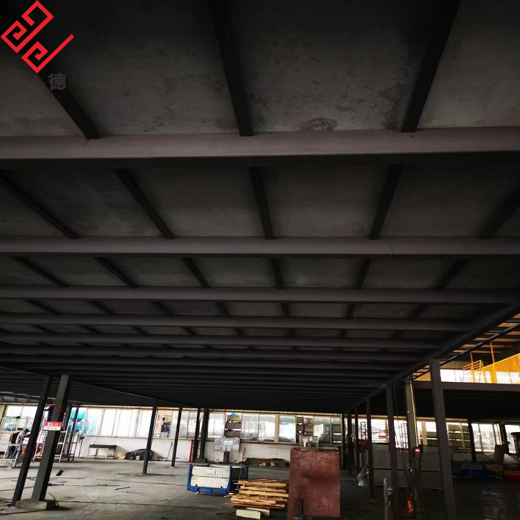 Steel structure mezzanine board